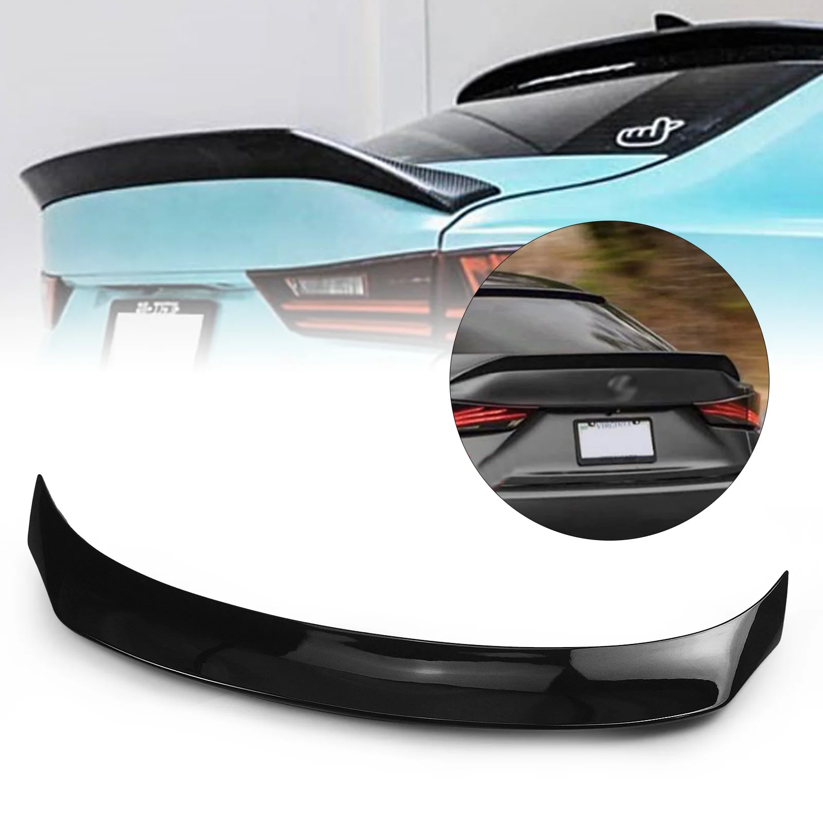 For Lexus IS200t IS250 IS350 2014-2020 IS300 Car Rear Trunk Lid Spoiler Wing Gloss Black Duckbill High Kick Style Splitter Lip
For Lexus IS200t IS250 IS350 2014-2020 IS300 Car Rear Trunk Lid Spoiler Wing Gloss Black Duckbill High Kick Style Splitter Lip