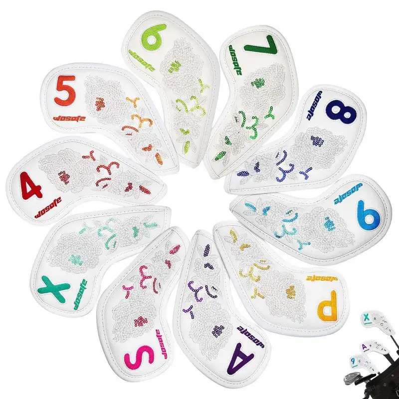 Golf Club Covers Embroidered Golf Head Protector 10 PCS Exquisite Sport Gifts For Golf Enthusiast Your Friends Families
Golf Club Covers Embroidered Golf Head Protector 10 PCS Exquisite Sport Gifts For Golf Enthusiast Your Friends Families