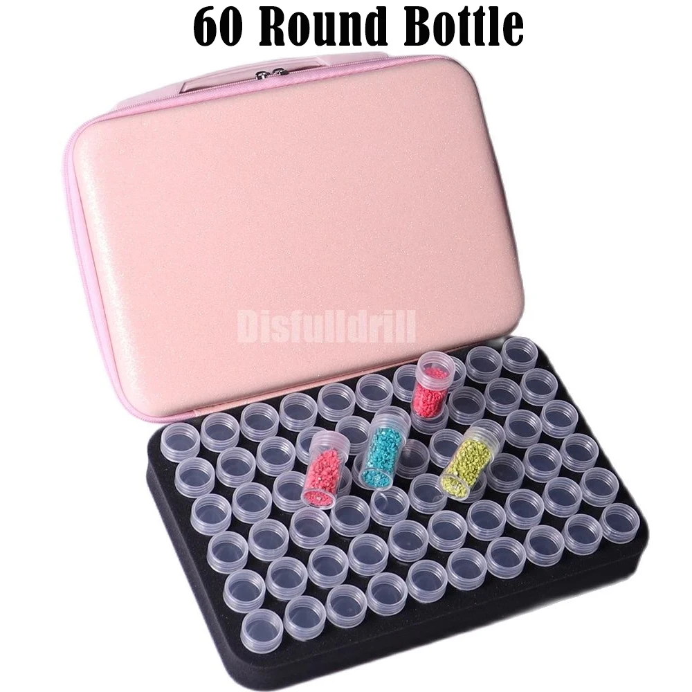 60/40 Bottles Of Diamond Painting Accessories Container Zipper Storage Bag Suitcase 5D Butterfly Embroidery Tool New 2022
60/40 Bottles Of Diamond Painting Accessories Container Zipper Storage Bag Suitcase 5D Butterfly Embroidery Tool New 2022
