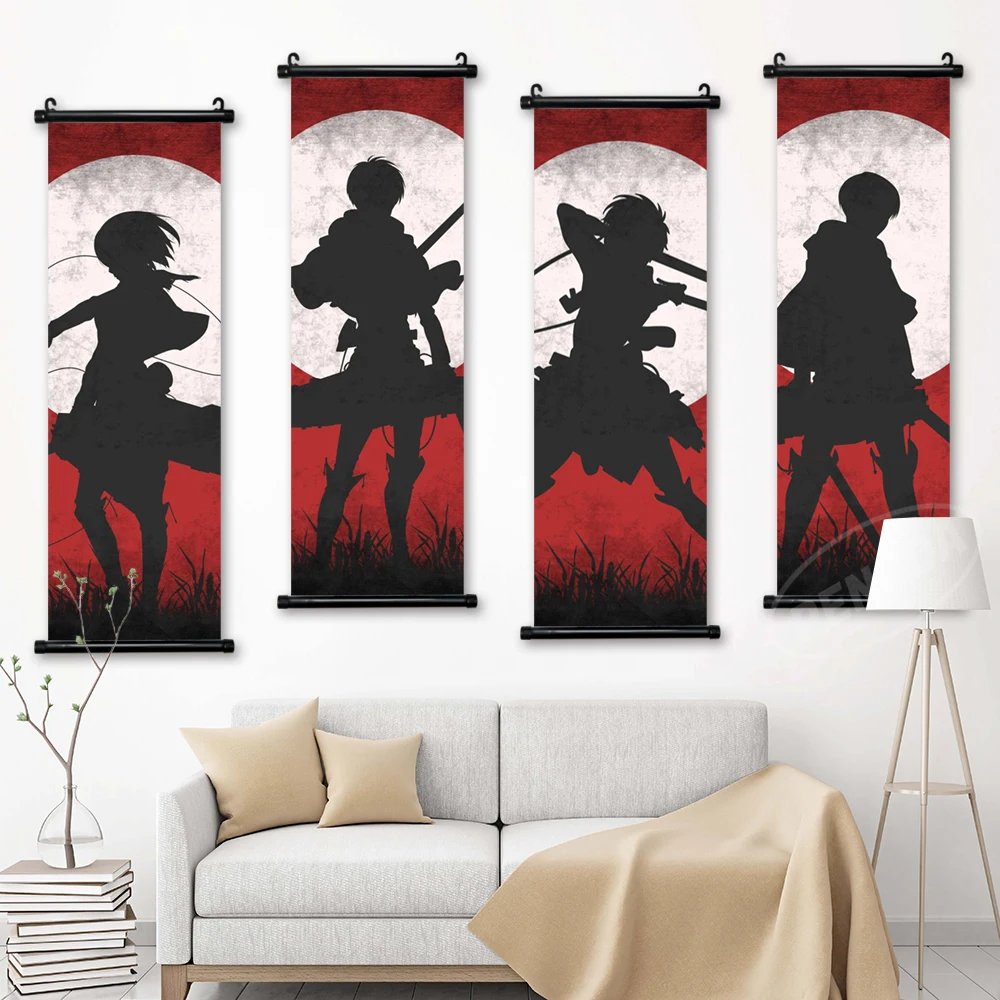 Print Pictures Attack On Titan Canvas Janpanese Anime Home Decor Poster Scroll Hanging Painting Bedside Background Wall Artwork
Print Pictures Attack On Titan Canvas Janpanese Anime Home Decor Poster Scroll Hanging Painting Bedside Background Wall Artwork