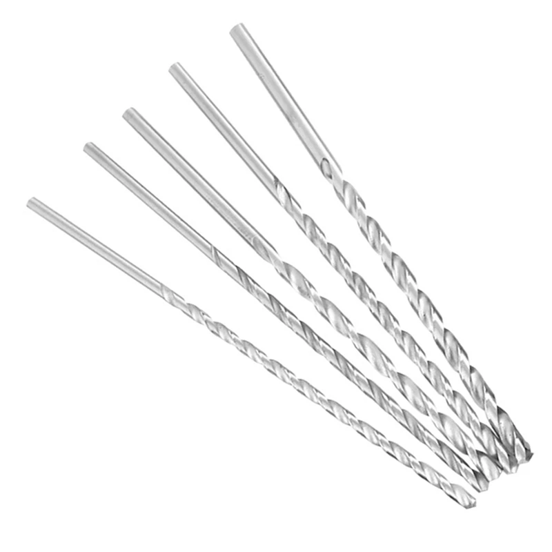 5Pcs Extra Long 150Mm HSS Twist Drill 2Mm 3Mm 3.5Mm 4Mm 5Mm Straigth Shank Auger Wood Metal Drilling Tools Drill Bit
5Pcs Extra Long 150Mm HSS Twist Drill 2Mm 3Mm 3.5Mm 4Mm 5Mm Straigth Shank Auger Wood Metal Drilling Tools Drill Bit