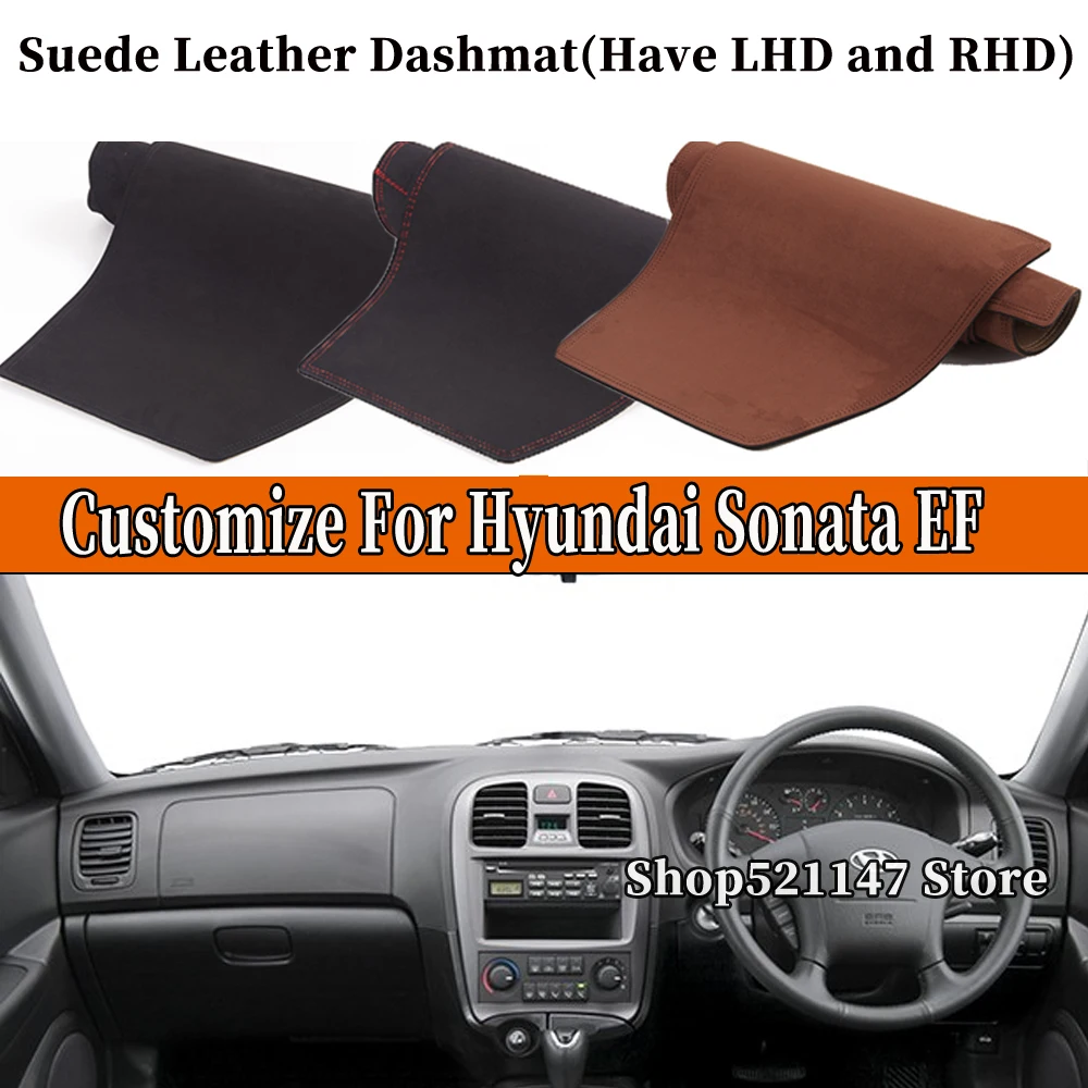 Аксессуары для стайлинга автомобиля, замшевый кожаный коврик для приборной панели, коврик для приборной панели, коврик для Hyundai Sonata EF 1998 ~ 2005 2004 2003 2002
Аксессуары для стайлинга автомобиля, замшевый кожаный коврик для приборной панели, коврик для приборной панели, коврик для Hyundai Sonata EF 1998 ~ 2005 2004 2003 2002