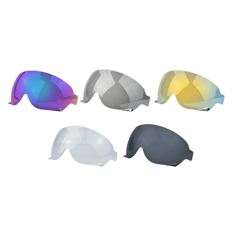 

For JO EXZERO Sun Visor Face Wind Shield Motorbike Half Helmet Lens UV Blocking