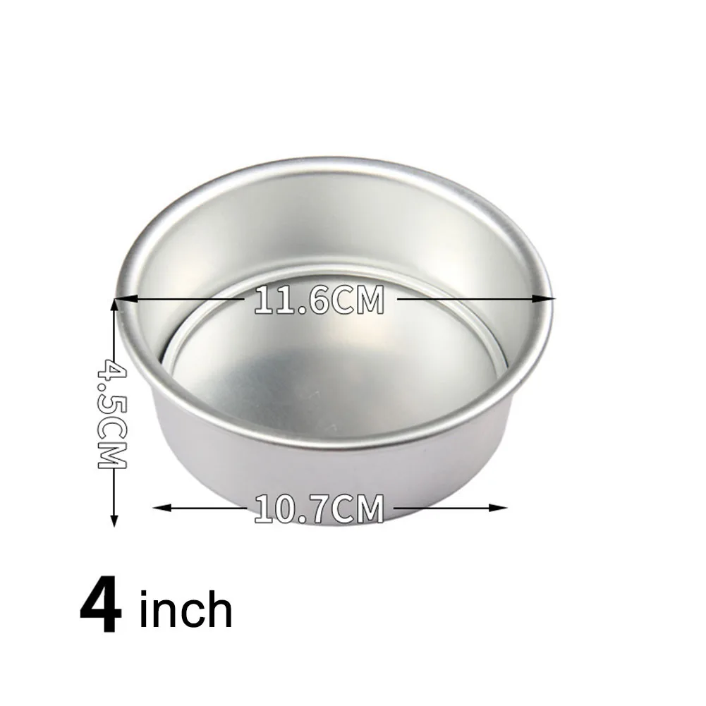 Формы для торта из алюминия 2/4/6/10 дюймов 
Формы для торта из алюминия 2/4/6/10 дюймов