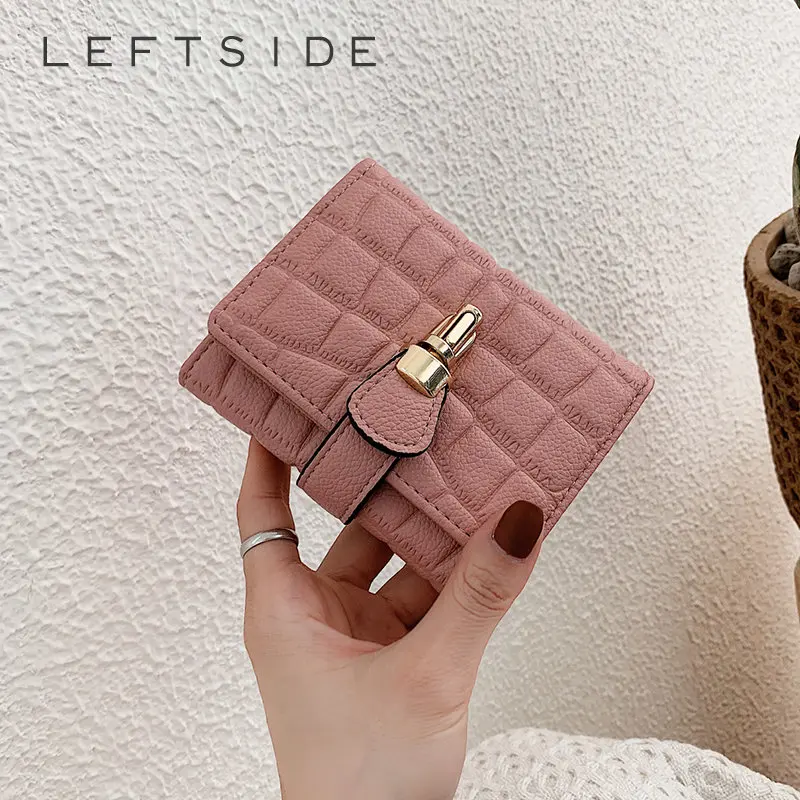 Женский кошелек LEFTSIDE с узором из камня, милый короткий кошелек для студентов, новый трендовый Маленький модный кошелек, кошелек для монет, Д... 
Женский кошелек LEFTSIDE с узором из камня, милый короткий кошелек для студентов, новый трендовый Маленький модный кошелек, кошелек для монет, Д...