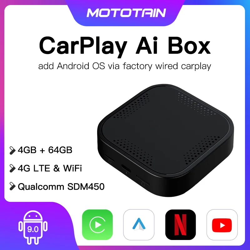 Carbox multimidia Android 9 беспроводной автомобильный тв-бокс Android HDMI порт Netflix Youtube Автомобильный мультимедийный плеер для Audi Toyota Ford VW
Carbox multimidia Android 9 беспроводной автомобильный тв-бокс Android HDMI порт Netflix Youtube Автомобильный мультимедийный плеер для Audi Toyota Ford VW