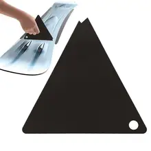 Acrylic Wax Scraper Acrylic Snowboard Tool For Ski Triangle Ski Snowboard Tuning And Waxing Kit For Wide Ski And Snowboard Sport