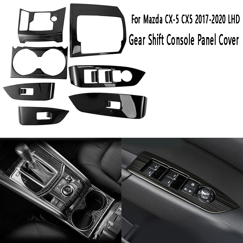 1 Set Car Gear Shift Console Panel Cover Trim Cup Holder Cover Door Window Switch Cover For Mazda CX-5 CX5 2017-2020 LHD
1 Set Car Gear Shift Console Panel Cover Trim Cup Holder Cover Door Window Switch Cover For Mazda CX-5 CX5 2017-2020 LHD