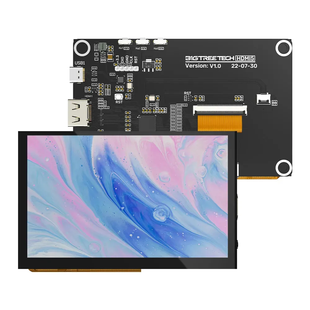 Сенсорный экран Blurolls BTT HDMI IPS 7 дюймов для Raspberry Pi 4 MantaM4P + CB1 MantaM8P + CB1 FDM принтер мини ПК VS PITFT50
Сенсорный экран Blurolls BTT HDMI IPS 7 дюймов для Raspberry Pi 4 MantaM4P + CB1 MantaM8P + CB1 FDM принтер мини ПК VS PITFT50
