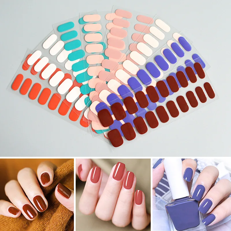 Solid Color Nail Stickers Waterproof Nail Collection Simple High Quality Ultra-Thin Single Color Small Fresh Nail Stickers
Solid Color Nail Stickers Waterproof Nail Collection Simple High Quality Ultra-Thin Single Color Small Fresh Nail Stickers