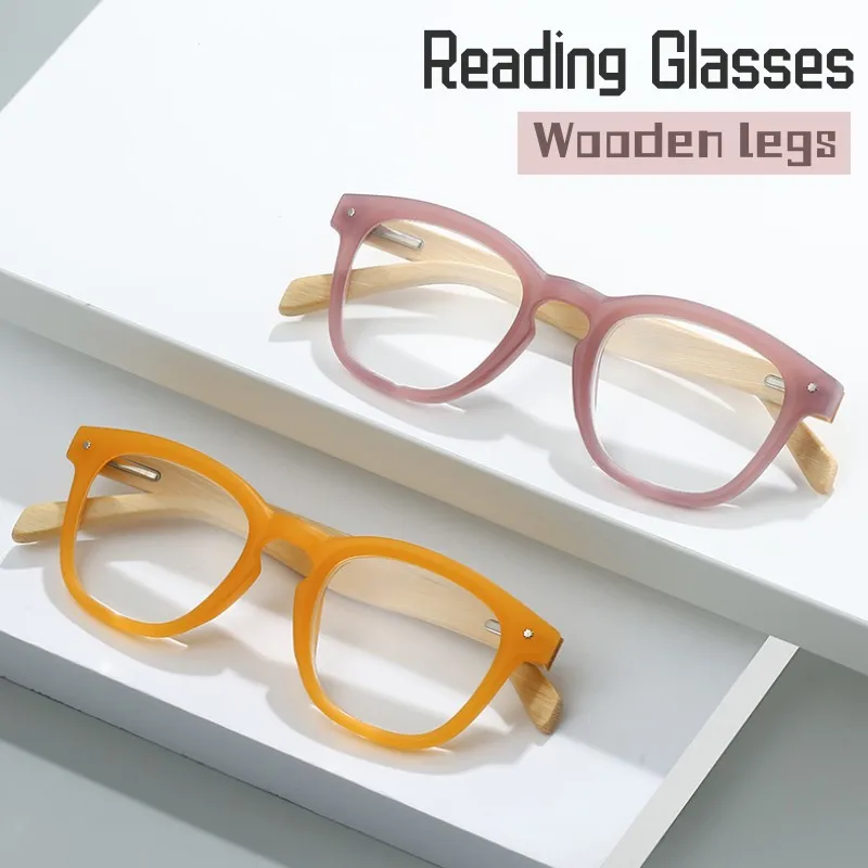 Trendy Wooden Women's Reading Glasses Anti-radiation Computer Eyeglasses Fashion Vintage Diopter Eyewear Presbyopia +1.0 To +4.0
Trendy Wooden Women's Reading Glasses Anti-radiation Computer Eyeglasses Fashion Vintage Diopter Eyewear Presbyopia +1.0 To +4.0
