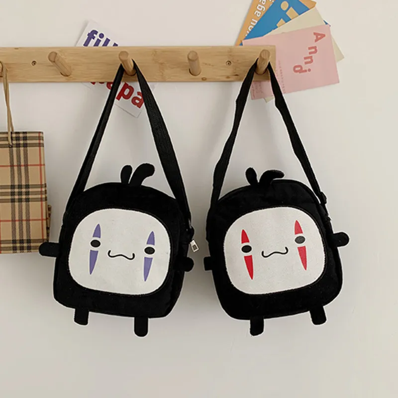Anime Spirited Away Cosplay No Face man Small Round Shoulder Bag Faceless Mans Canvas Messenger Bags Women Min Handbag
Anime Spirited Away Cosplay No Face man Small Round Shoulder Bag Faceless Mans Canvas Messenger Bags Women Min Handbag