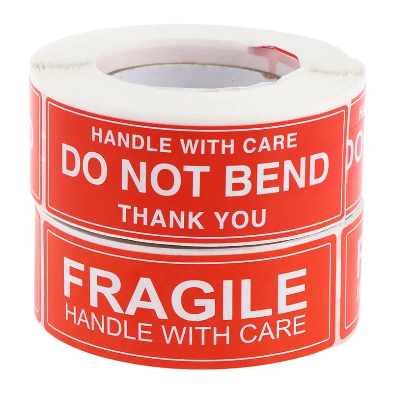 250Pcs Fragiele Waarschuwing Stickers Handvat Met Zorg Niet Buigen Teken Pakket Decal
250Pcs Fragiele Waarschuwing Stickers Handvat Met Zorg Niet Buigen Teken Pakket Decal