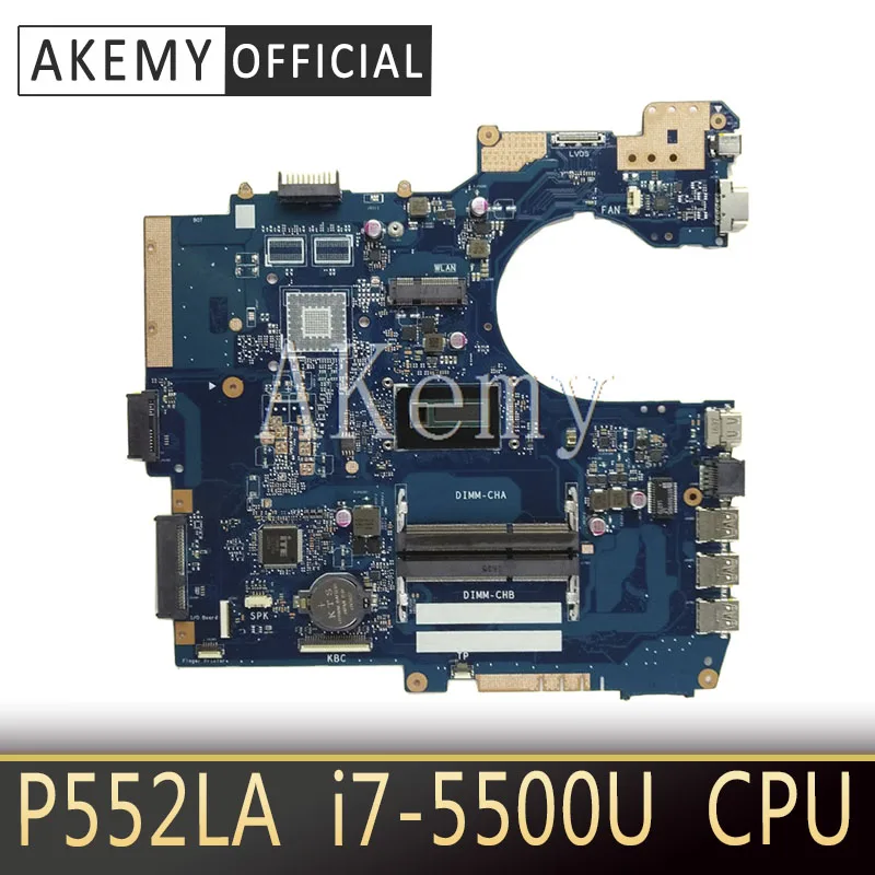 NEW! For For For Asus P552Lj P552LA P552L PRO552L PRO552LJ Original Mainboard Laptop Motherboard 100% test ok W/ i7-5500U SR23W
NEW! For For For Asus P552Lj P552LA P552L PRO552L PRO552LJ Original Mainboard Laptop Motherboard 100% test ok W/ i7-5500U SR23W