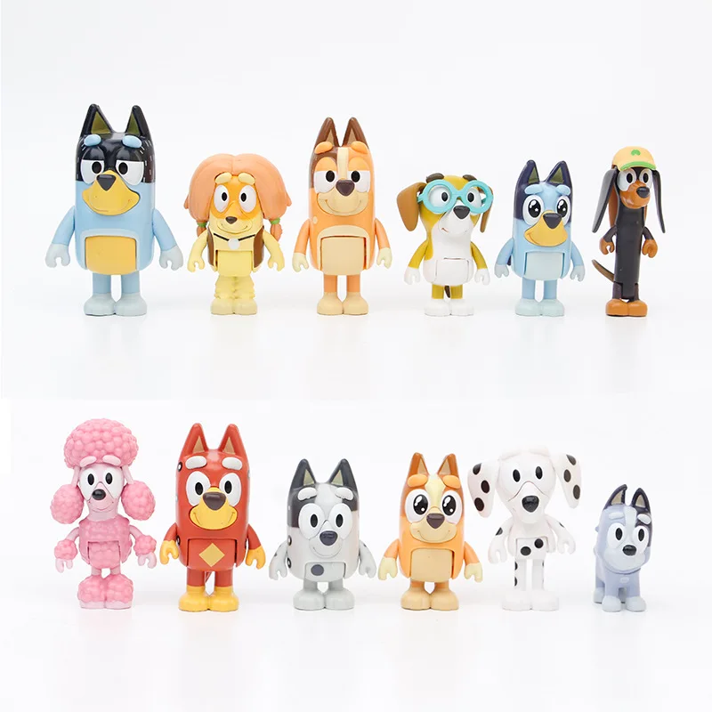 8/12Pcs Blueys Playtime Toys Anime Joint Movable Action Figure Model Gifts Collectible Figurines for Kids
8/12Pcs Blueys Playtime Toys Anime Joint Movable Action Figure Model Gifts Collectible Figurines for Kids