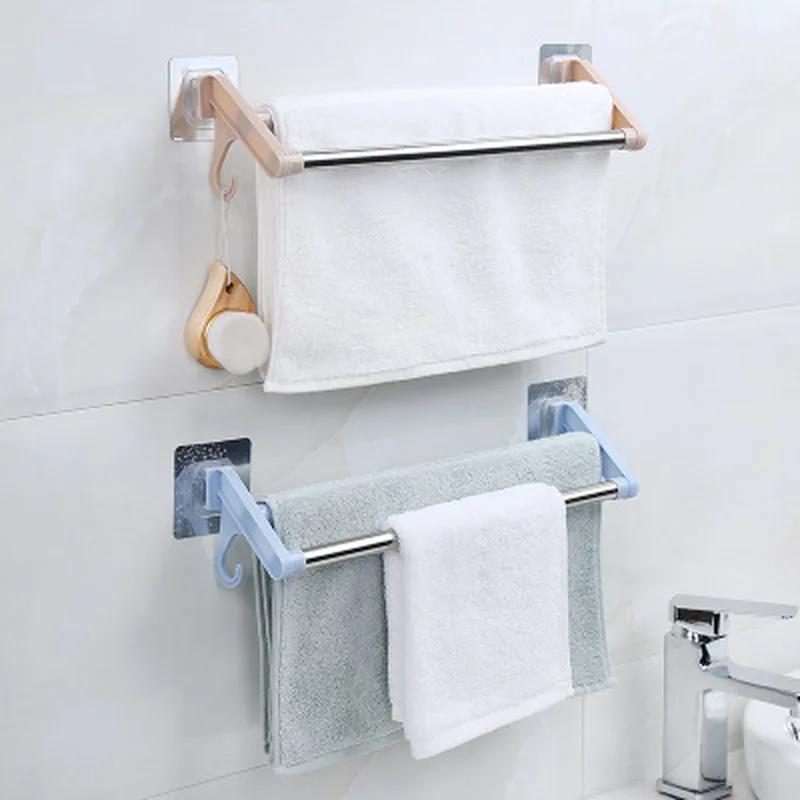 Stainless Steel Double Towel Holder Rotating Towel Rack Bathroom Kitchen Wall-mounted Towel Rack Holder Bathroom Accessories
Stainless Steel Double Towel Holder Rotating Towel Rack Bathroom Kitchen Wall-mounted Towel Rack Holder Bathroom Accessories