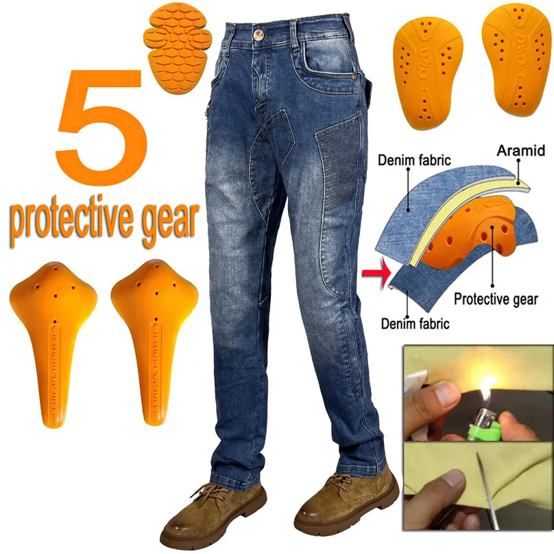 Kevlar Motorcycle jeans South Korea light blue scooter jeans Men Protection Racing Sports autocycle Protectiv Hi-036
Kevlar Motorcycle jeans South Korea light blue scooter jeans Men Protection Racing Sports autocycle Protectiv Hi-036