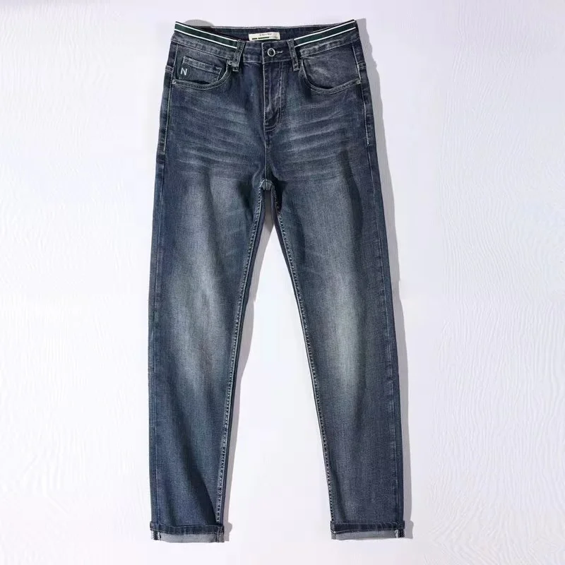 Four Seasons Micro Elastic Men's Pants Mid Rise Jeans Solid Straight Oversize Classic Durable Loose Fitting Men's Clothing
Four Seasons Micro Elastic Men's Pants Mid Rise Jeans Solid Straight Oversize Classic Durable Loose Fitting Men's Clothing