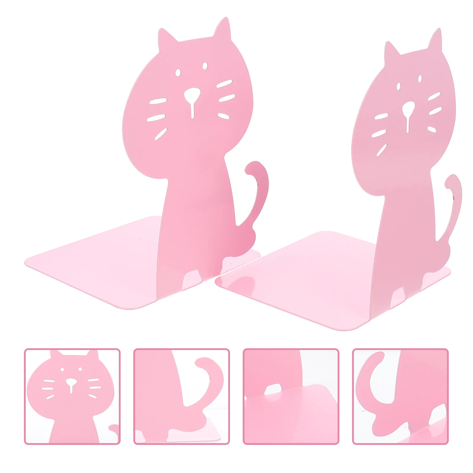 Bookends Book Bookend File Metal Bookshelf Holder Cat Stopper Desktop Ends Organizer Hanging Stand Cartoon Shelf Office
Bookends Book Bookend File Metal Bookshelf Holder Cat Stopper Desktop Ends Organizer Hanging Stand Cartoon Shelf Office
