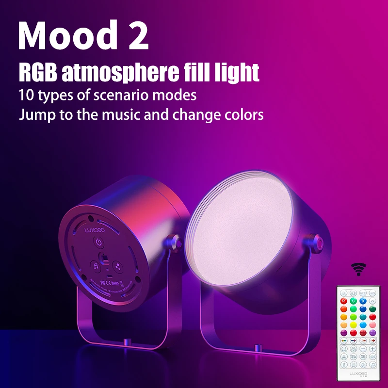 LED RGB Mood 2 Video Light Remote Control 36000Colors Music Mode Color Changing Lighting For Stage Bar Party Club Youtube Tiktok
LED RGB Mood 2 Video Light Remote Control 36000Colors Music Mode Color Changing Lighting For Stage Bar Party Club Youtube Tiktok