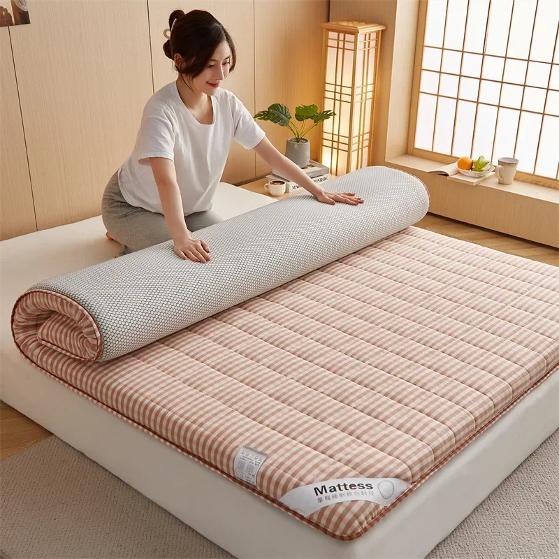 Japanese Floor Mattress Thick Tatami Bedroom Furniture Sleep Mattress Double Bed Futon Comfortable Elastic Bed Cotton Topper
Japanese Floor Mattress Thick Tatami Bedroom Furniture Sleep Mattress Double Bed Futon Comfortable Elastic Bed Cotton Topper