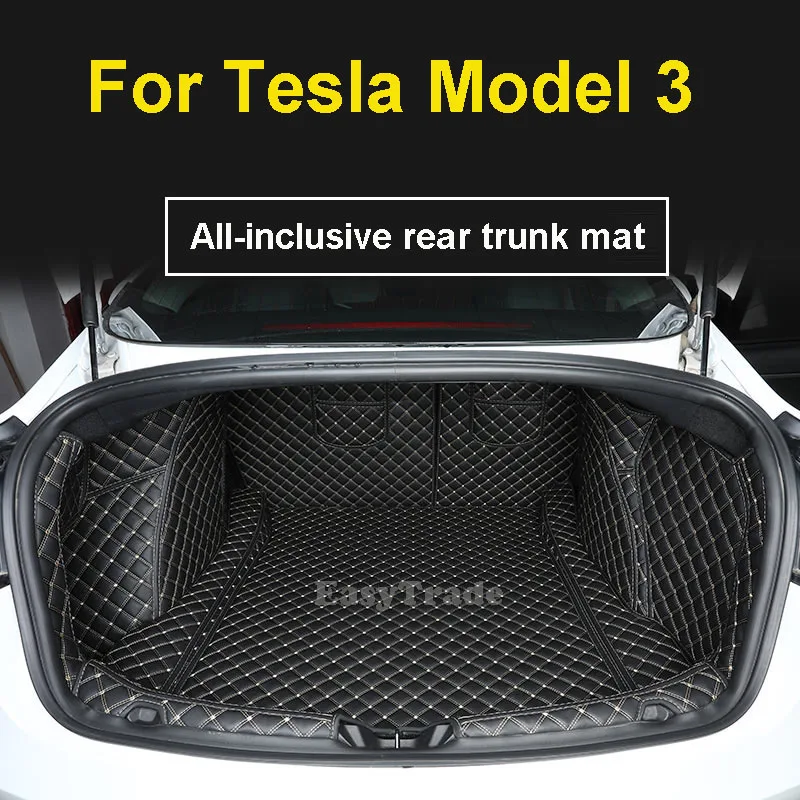 For Tesla Model 3 2021 2020 2019 Accessories Car Trunk Mats Anti-dirty Protection Pads All Inclusive Interior Styling Carpet
For Tesla Model 3 2021 2020 2019 Accessories Car Trunk Mats Anti-dirty Protection Pads All Inclusive Interior Styling Carpet