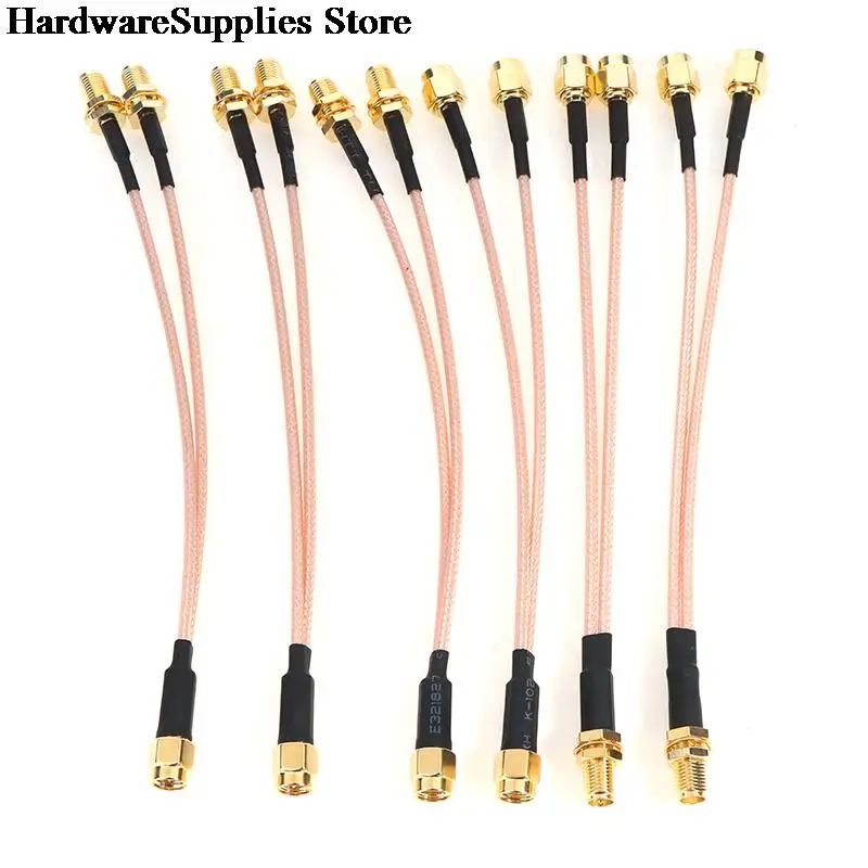 1 Pcs 15cm SMA To 2X SMA Male Female Y Type Splitter Combiner Jumper Cable Pigtail RG316 Cable
1 Pcs 15cm SMA To 2X SMA Male Female Y Type Splitter Combiner Jumper Cable Pigtail RG316 Cable