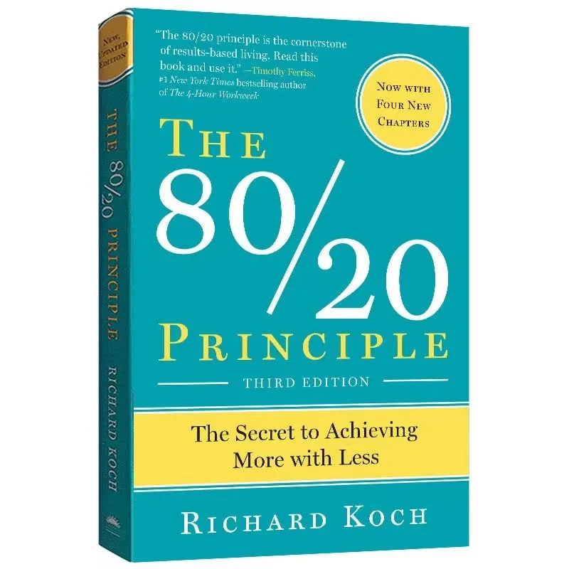The 80/20 Principle By Richard Koch The Secret to Achieving More with Less Novel Paperback In English
The 80/20 Principle By Richard Koch The Secret to Achieving More with Less Novel Paperback In English