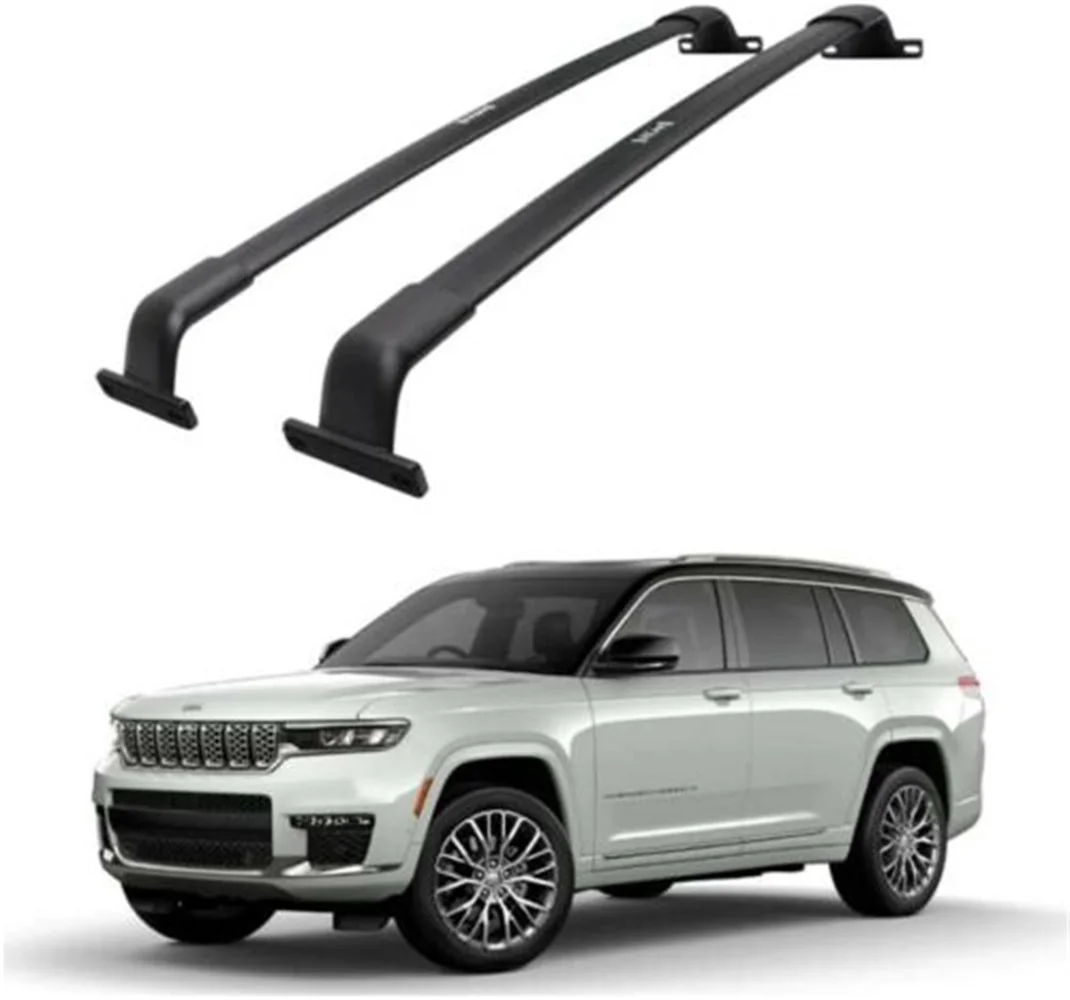 

Roof Rail Rack Cross Bar Crossbar Fits for Jeep Grand Cherokee L 2021 2022