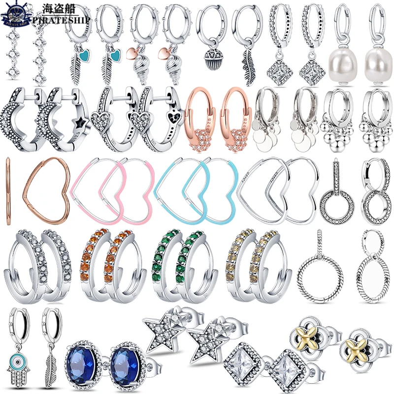 2022 Charm Double Hoop Earrings 925 Silver Fit Original Brand Charms Diy Fine Jewelry Gift For Women Fine Earring Making Gift
2022 Charm Double Hoop Earrings 925 Silver Fit Original Brand Charms Diy Fine Jewelry Gift For Women Fine Earring Making Gift