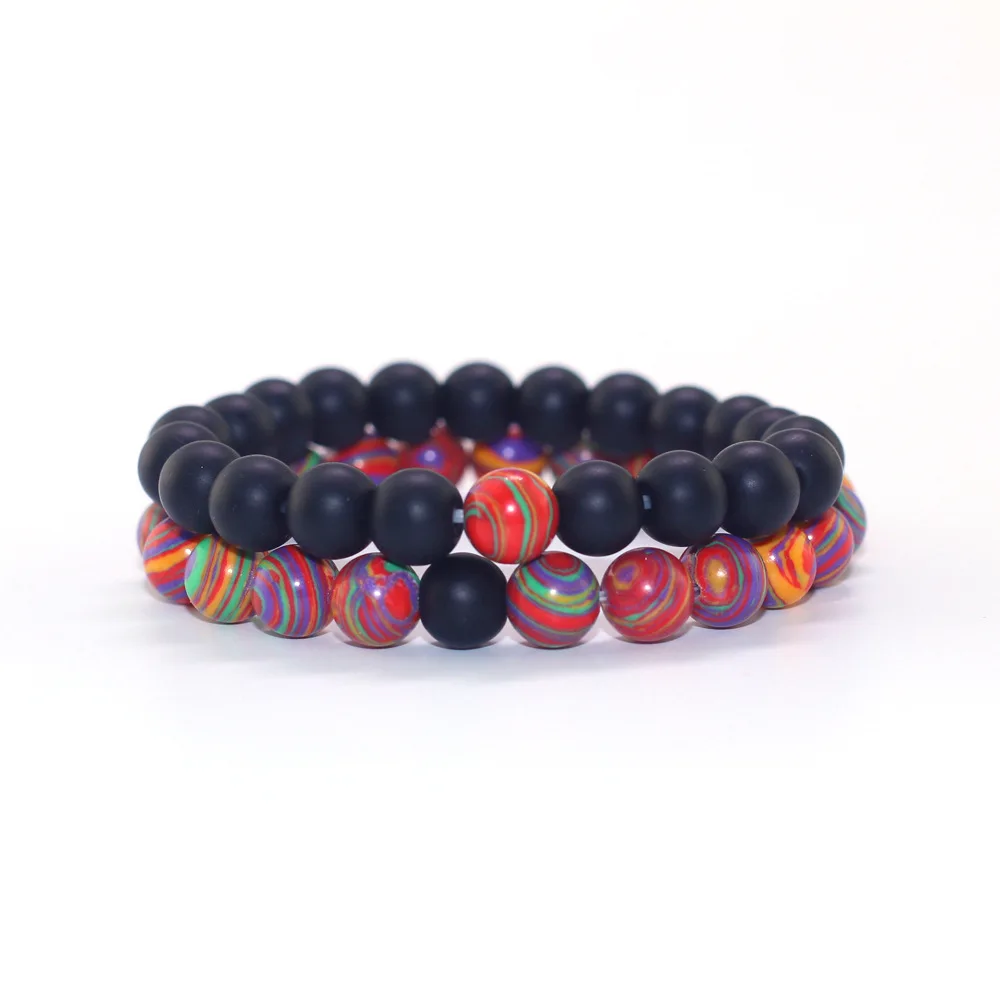Agate Bead Love Bracelets Natural Stone Couple Strand Bracelet Jewelry Set For Women Men Valentines Day Friendship Friends Gift
Agate Bead Love Bracelets Natural Stone Couple Strand Bracelet Jewelry Set For Women Men Valentines Day Friendship Friends Gift