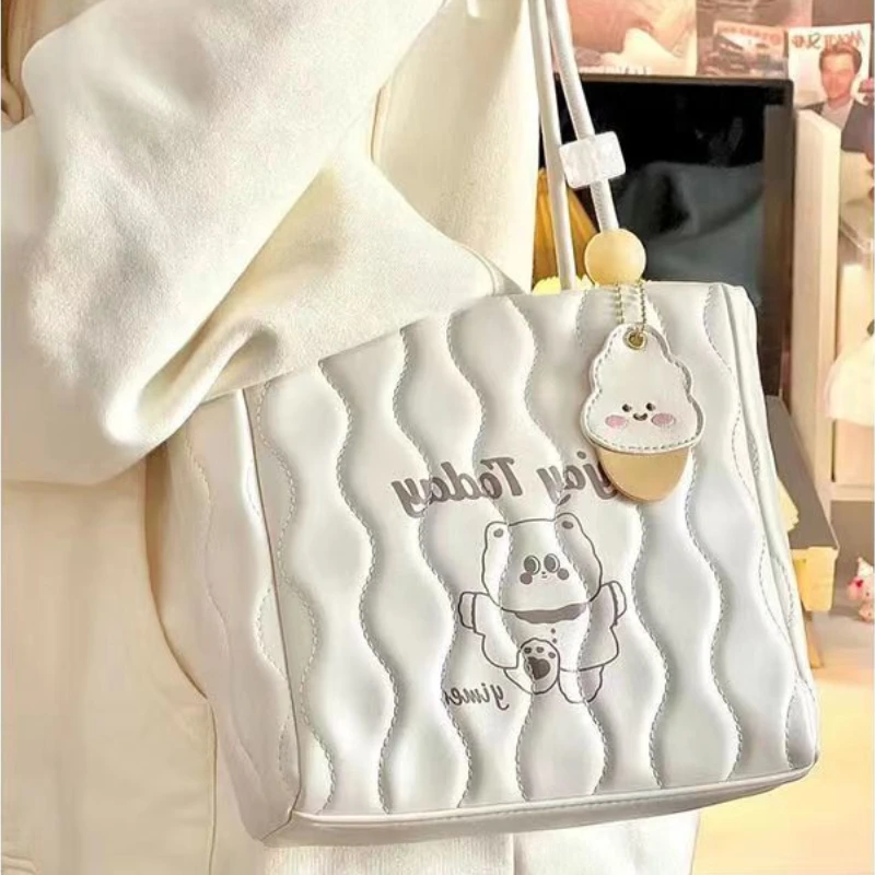Xiuya Kawaii Tote Bag Japanese Fashion 2022 Autumn Underarm Shoulder Bag All-match Cute Student Daily Wear Casual Bolso Mujer
Xiuya Kawaii Tote Bag Japanese Fashion 2022 Autumn Underarm Shoulder Bag All-match Cute Student Daily Wear Casual Bolso Mujer