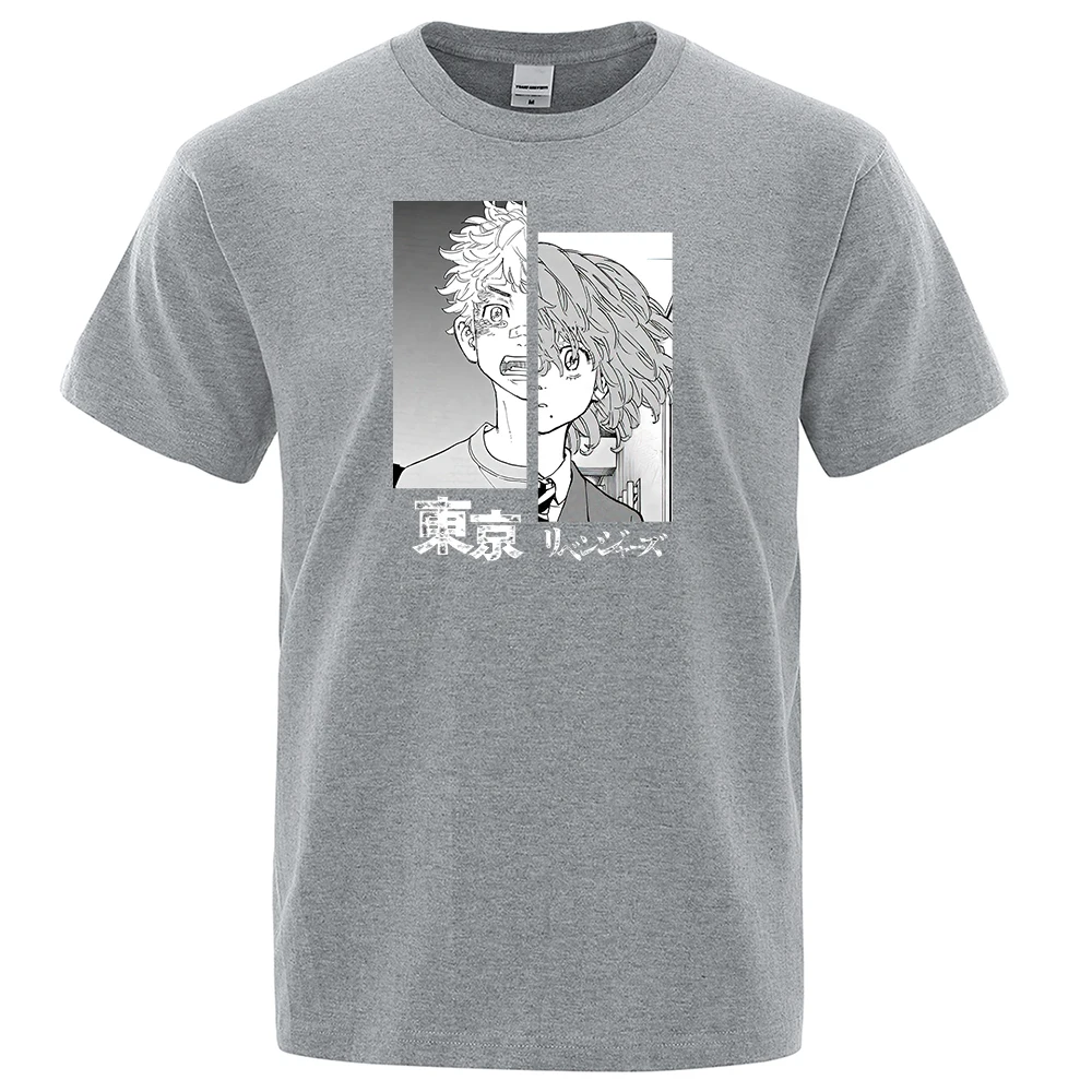 Tokyo Revengers Tachibana Hinata Hanagaki Takemichi Print Tshirt Men Style Fit Top Retro Loose T Shirt Vintage Cool T-Shirt Male
Tokyo Revengers Tachibana Hinata Hanagaki Takemichi Print Tshirt Men Style Fit Top Retro Loose T Shirt Vintage Cool T-Shirt Male