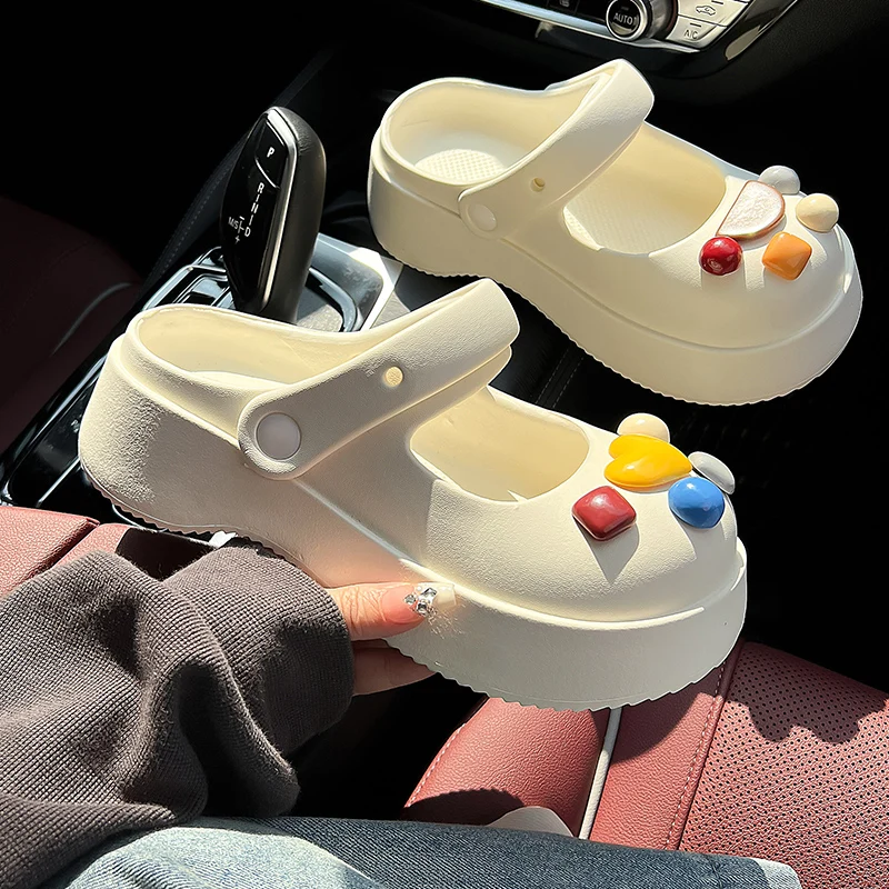 Women Slippers 2023 Summer Clogs Outdoor Pool Hollow Sandals Thick Soled Non-Slip Garden Beach Shoes Water Shower Flip Flops
Women Slippers 2023 Summer Clogs Outdoor Pool Hollow Sandals Thick Soled Non-Slip Garden Beach Shoes Water Shower Flip Flops