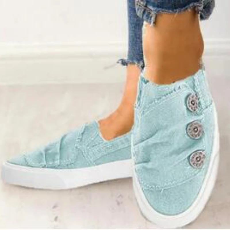 Women's Shoes 2022 New Fashion Denim Women's Casual Shoes Canvas Shoes Women's Outdoor Casual Sneakers Women's Trend ZHUOFU
Women's Shoes 2022 New Fashion Denim Women's Casual Shoes Canvas Shoes Women's Outdoor Casual Sneakers Women's Trend ZHUOFU