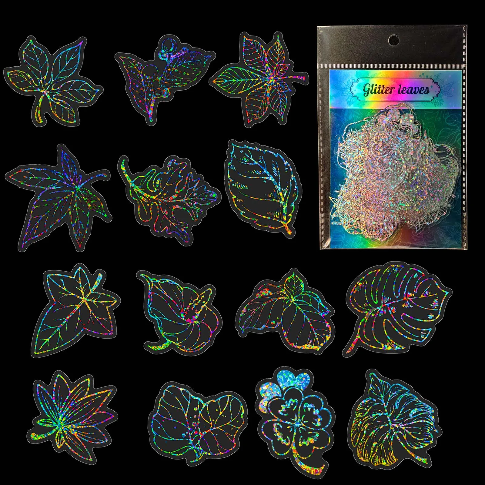 10/50/100Pcs Retro Leaf Laser Transparent Aesthetic Varied Stickers Pack for Kid Travel Luggage Laptop Decoration Graffiti Decal
10/50/100Pcs Retro Leaf Laser Transparent Aesthetic Varied Stickers Pack for Kid Travel Luggage Laptop Decoration Graffiti Decal