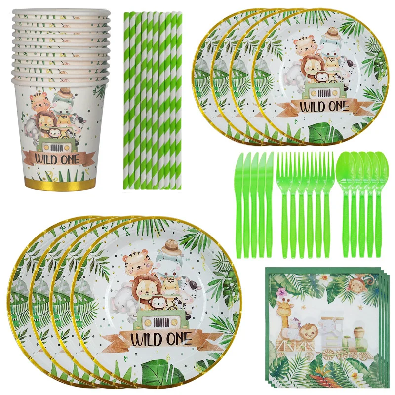 Jungle Animal Supplies Tableware Happy Birthday Party Decorations Kids Boy Jungle Safari Theme Party Decor Green Forest Woodland
Jungle Animal Supplies Tableware Happy Birthday Party Decorations Kids Boy Jungle Safari Theme Party Decor Green Forest Woodland