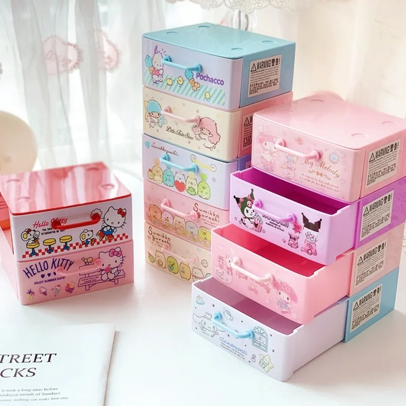 Hello Kitty New Desktop Storage Box Sanrio Hand Drawer Box Bedroom Woman Jewelry Box Organizer Box Overlay Cartoon Note Box Gift
Hello Kitty New Desktop Storage Box Sanrio Hand Drawer Box Bedroom Woman Jewelry Box Organizer Box Overlay Cartoon Note Box Gift