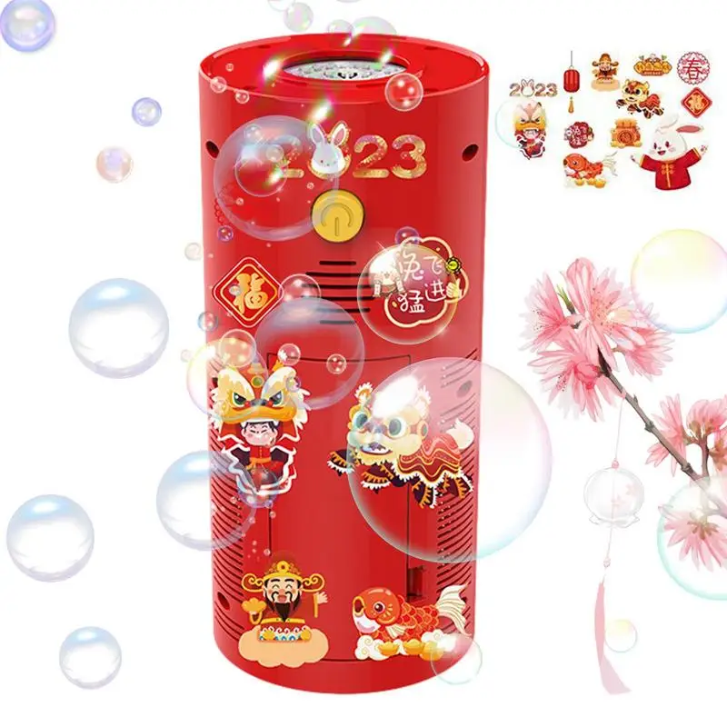 Firework Bubble Machine 12 Hole Bubble Machine For Kids Automatic Lights Musical Outdoor Party Atmosphere Maker For New Year
Firework Bubble Machine 12 Hole Bubble Machine For Kids Automatic Lights Musical Outdoor Party Atmosphere Maker For New Year