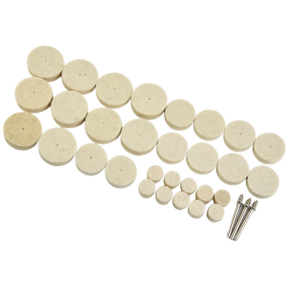 33pcs Wool Felt Abrasive Buffing Wheel For Cleaning And Polishing Metal Wood Drill Rotary Tool Abrasive Buffing Wheel Supplies
33pcs Wool Felt Abrasive Buffing Wheel For Cleaning And Polishing Metal Wood Drill Rotary Tool Abrasive Buffing Wheel Supplies
