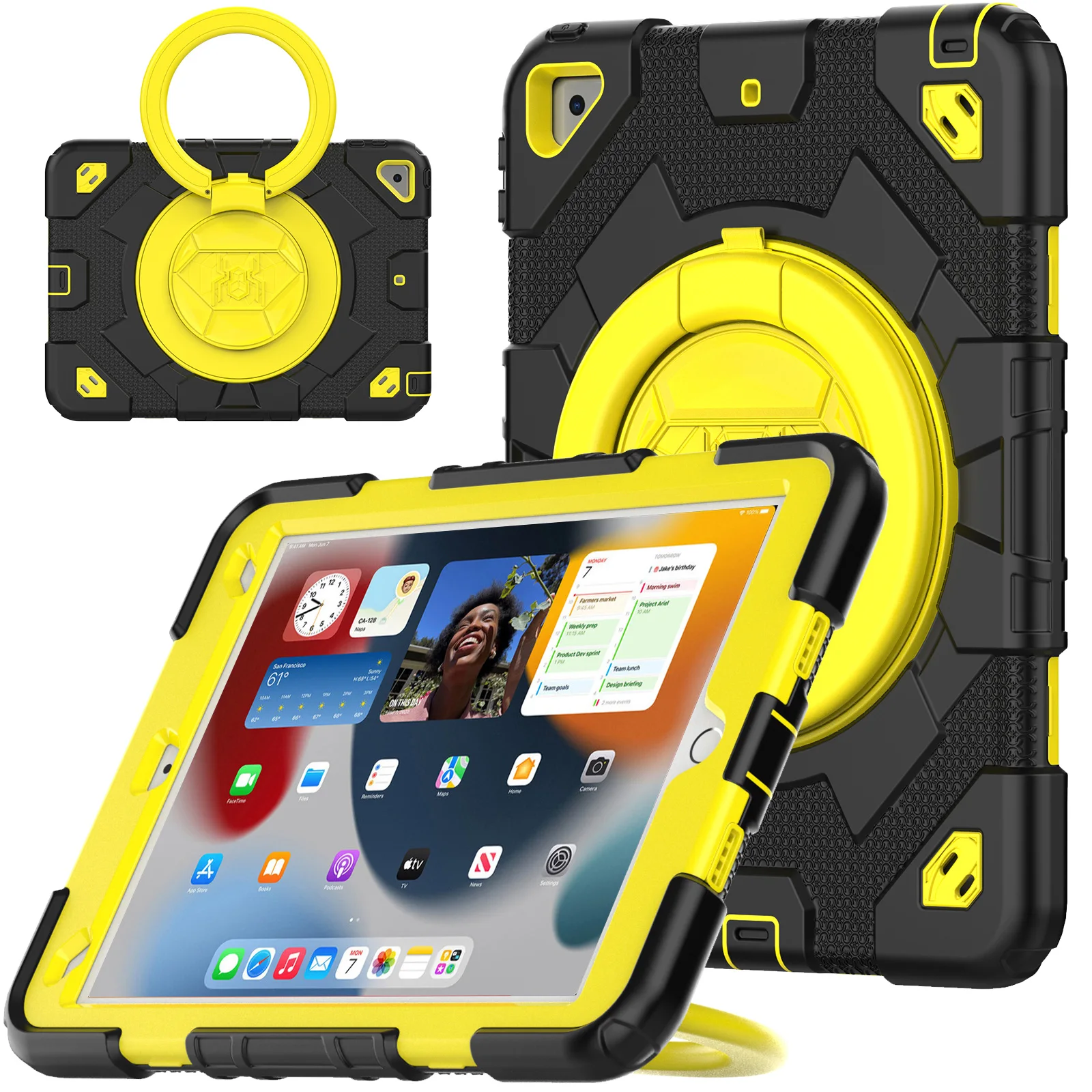 Armor Case For iPad 7th 8th 9th Generation 2019 2020 2021 Shockproof Cover With Kickstand Shoulder Strap For iPad 10.2 Inch 
Armor Case For iPad 7th 8th 9th Generation 2019 2020 2021 Shockproof Cover With Kickstand Shoulder Strap For iPad 10.2 Inch