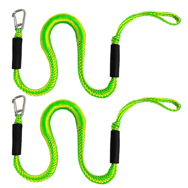 Dock Lines Elastic Marine Rope Bungee Cords Shock Ties For Kayak Watercraft Jet Ski Pontoon Canoe Power Boats Accessories
Dock Lines Elastic Marine Rope Bungee Cords Shock Ties For Kayak Watercraft Jet Ski Pontoon Canoe Power Boats Accessories