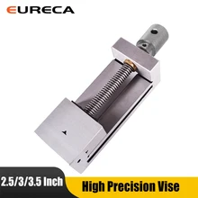 High Precision 2.5/3/3.5 Inch Vise Grinding Ground Steel Precision Milling Bench CNC Vice Milling Machine Clamp Woodworking Tool