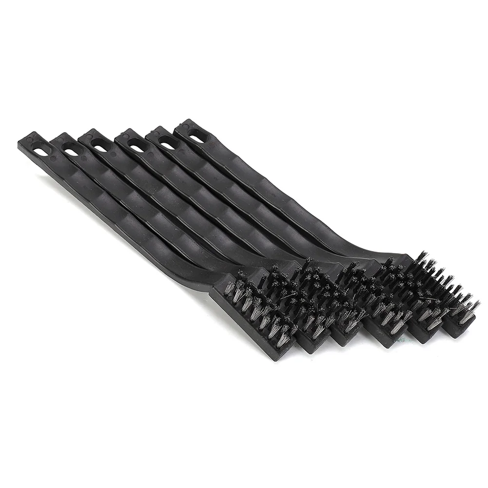 6pcs Mini Small Wire Stainless Steel Cleaning Brushes Rust Remover Removal Tool Special Corrosion 13cm Black New
6pcs Mini Small Wire Stainless Steel Cleaning Brushes Rust Remover Removal Tool Special Corrosion 13cm Black New