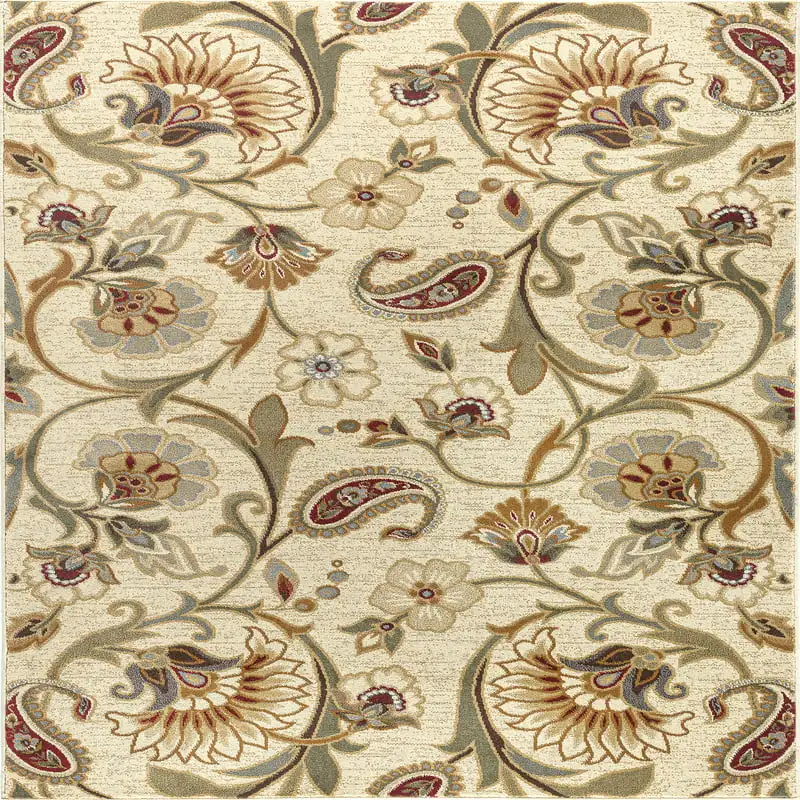 Classic Beige and Green 5' x 7' Area Rug, High-Quality Soft Home Decoration with an Elegant Design.
Classic Beige and Green 5' x 7' Area Rug, High-Quality Soft Home Decoration with an Elegant Design.