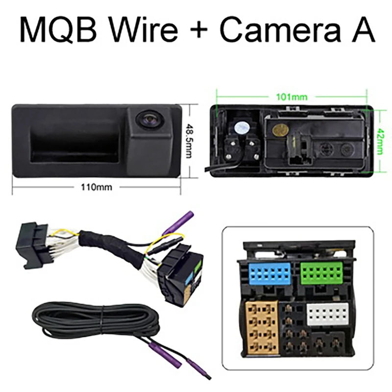 Car Canbus Reversing Dynamic Track Parking Camera With MQB Wire For Skoda Octavia Tiguan 187B 280 - A5 Q5 Q2
Car Canbus Reversing Dynamic Track Parking Camera With MQB Wire For Skoda Octavia Tiguan 187B 280 - A5 Q5 Q2
