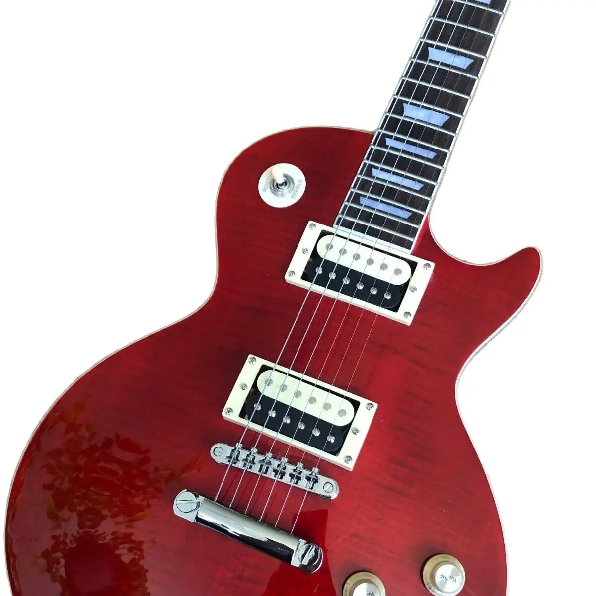 Высококачественная стандартная красная электрогитара LP поставляется со склада в США