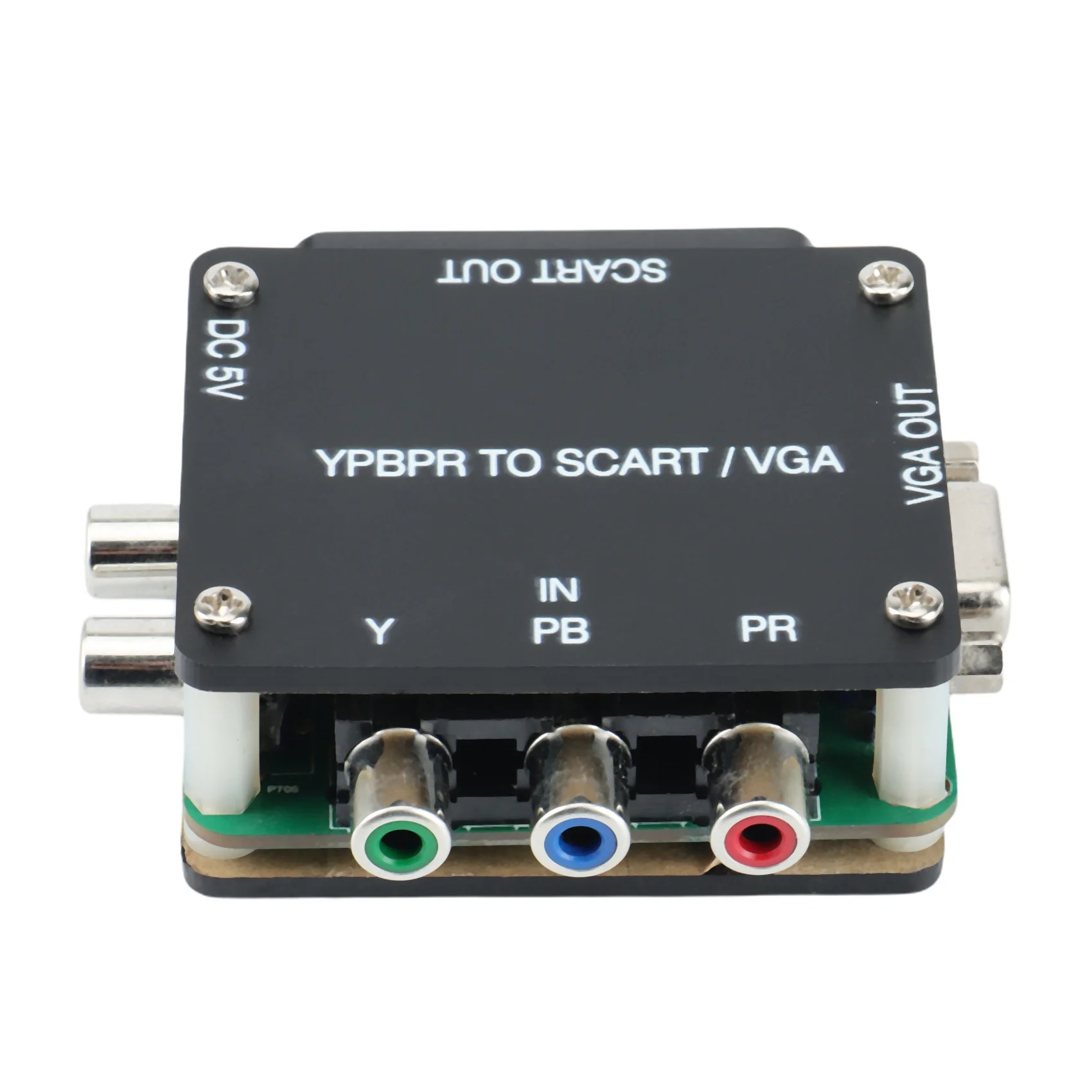 YUV TO RGBS YPBPR to SCART YPBPR TO VGA Component Transcoder Converter Game Console, RGBS to Color Difference Component
YUV TO RGBS YPBPR to SCART YPBPR TO VGA Component Transcoder Converter Game Console, RGBS to Color Difference Component
