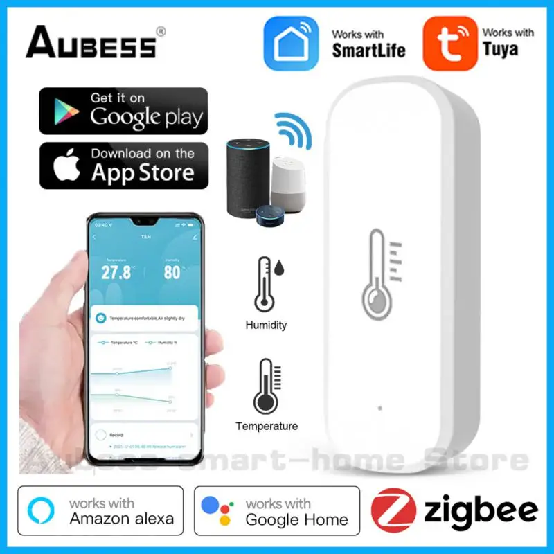 Умный датчик температуры и влажности ZigBee, дистанционный контроллер влажности и влажности, управление через приложение, работает с Alexa Google ...
Умный датчик температуры и влажности ZigBee, дистанционный контроллер влажности и влажности, управление через приложение, работает с Alexa Google ...
