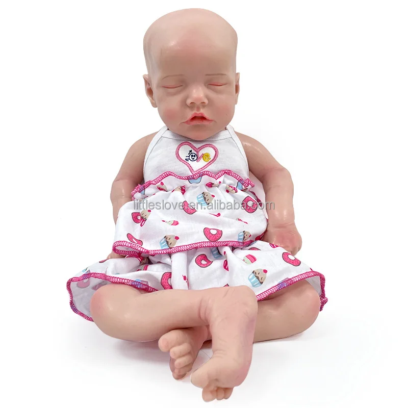 Full Platinum Silicone 18inch Baby Dolls Twin Girl Preemie Silicone Reborn Dolls Realistic Silicone Newborn Baby
Full Platinum Silicone 18inch Baby Dolls Twin Girl Preemie Silicone Reborn Dolls Realistic Silicone Newborn Baby